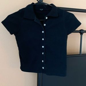 Brandy Melville Button Up Top